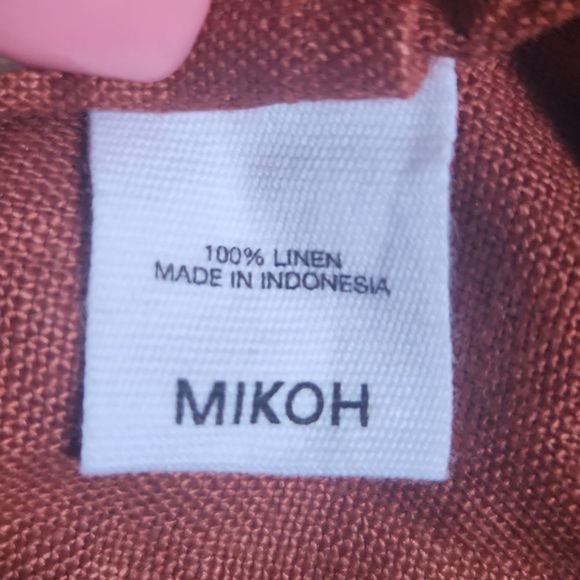 100% linen NWT Mikoh LAGUNA PANTS - Picture 11 of 13
